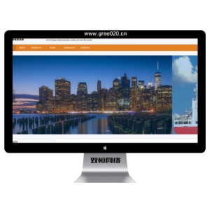 电子产品外贸企业网站pbootcms模板  带下载功能