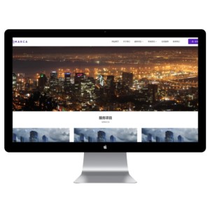 商务服务类网站模板 商业管理网站源码下载