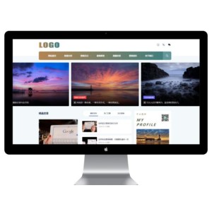 营销技术个人博客网站模板