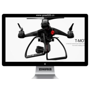 全屏滚动智能电子机械设备pbootcms网站模板 高端创意展示网站源码下载