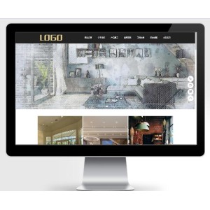 装修设计装潢公司pbootcms网站模板