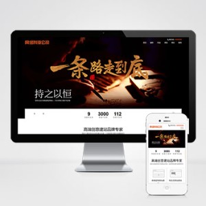 高端网络公司网站源码下载