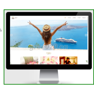 spa芳香理疗网站模板