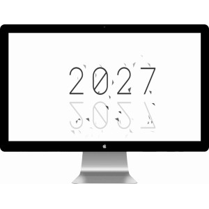 新年倒计时动画效果HTML代码