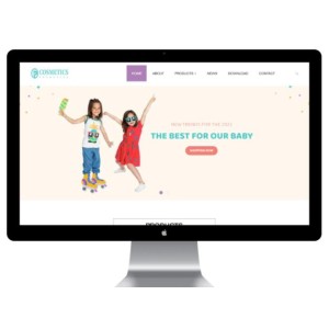 儿童用品玩具外贸企业网站模板