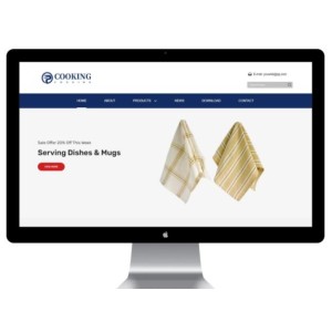 餐具厨具外贸企业网站模板