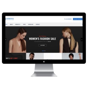 外贸服装服饰企业网站模板