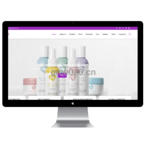 日用百化外贸网站模板